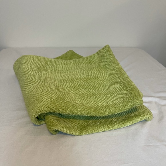chartreuse throw